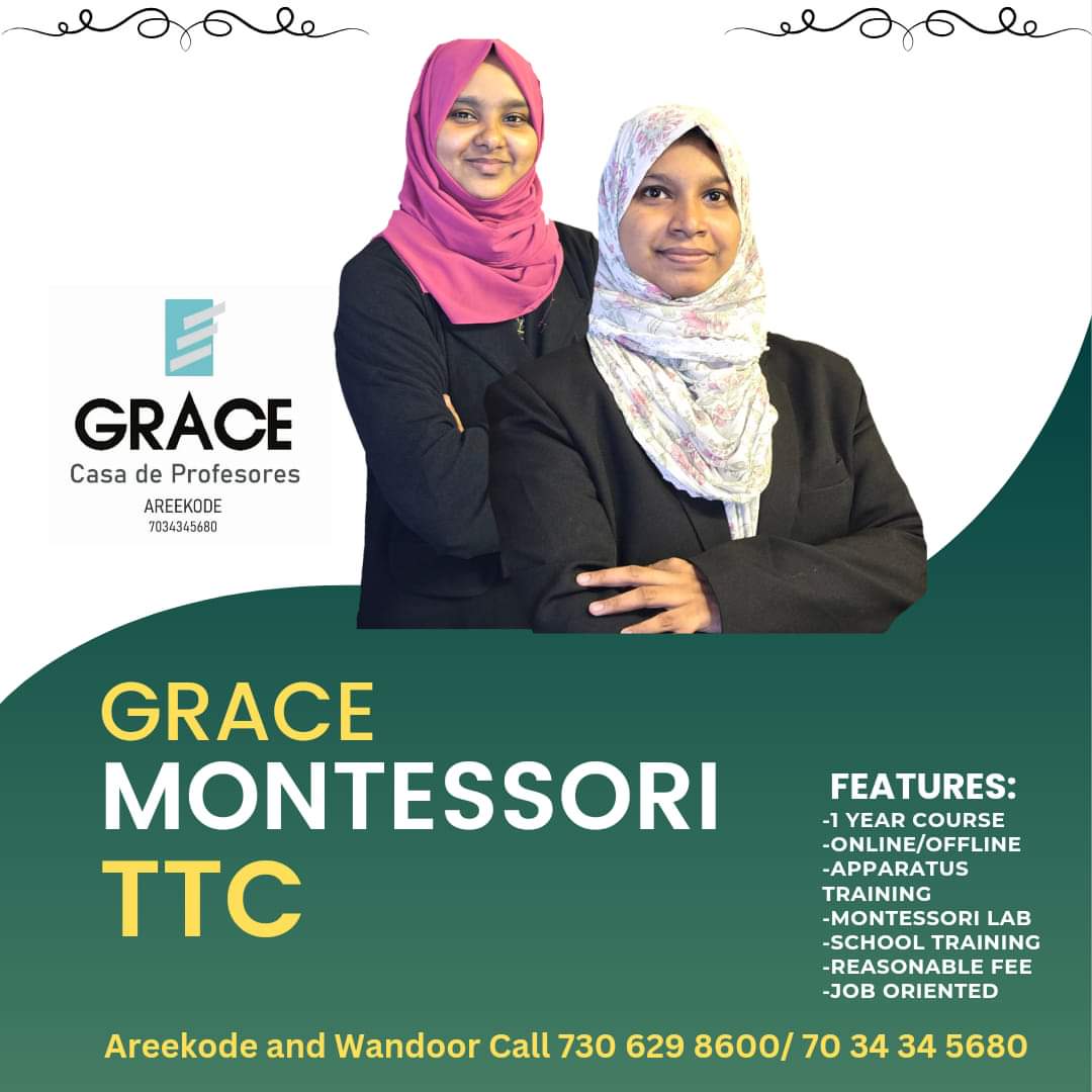 Grace Casa de profesores Montessori TTC Areekode