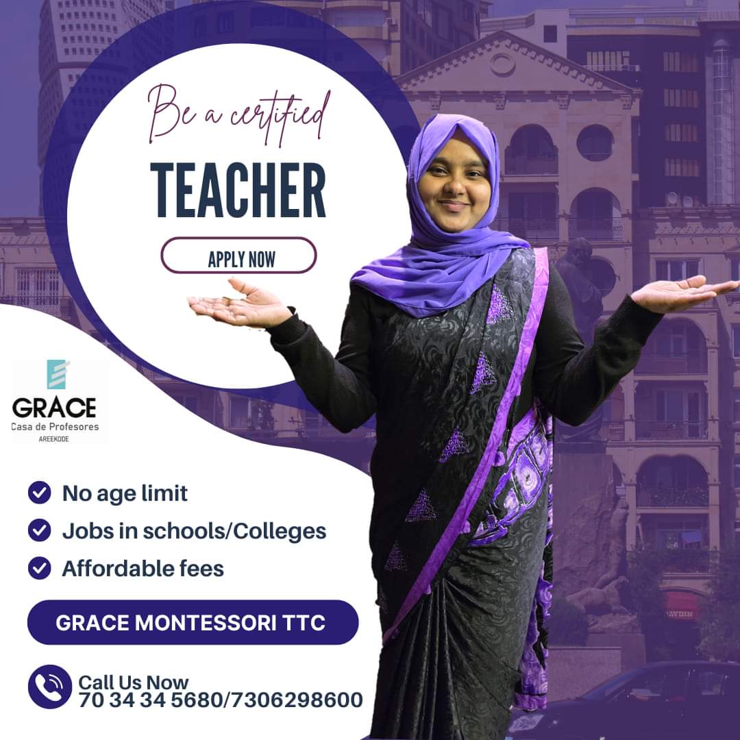 Grace Casa de profesores Montessori TTC Areekode